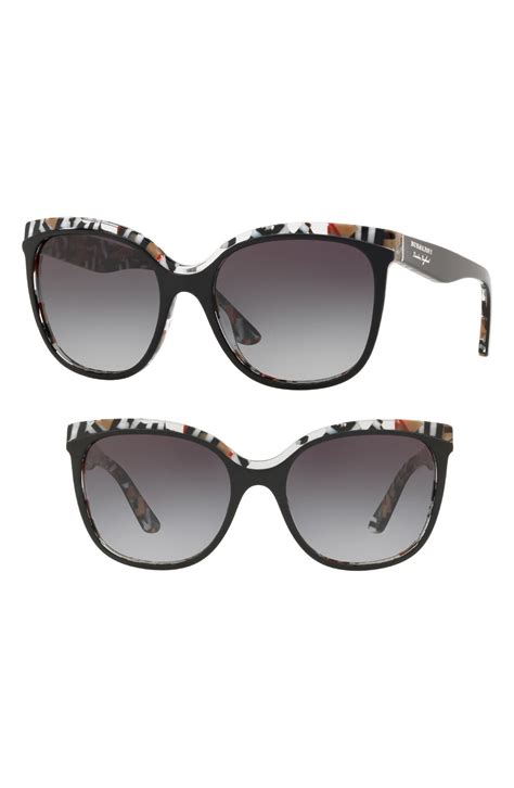 55mm square sunglasses burberry|Burberry sunglasses price.